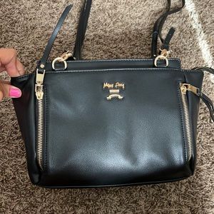 Miss Fong Black side body purse